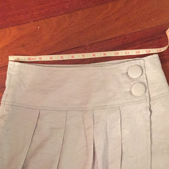 Silver wraparound skirt - Picture 4 of 4